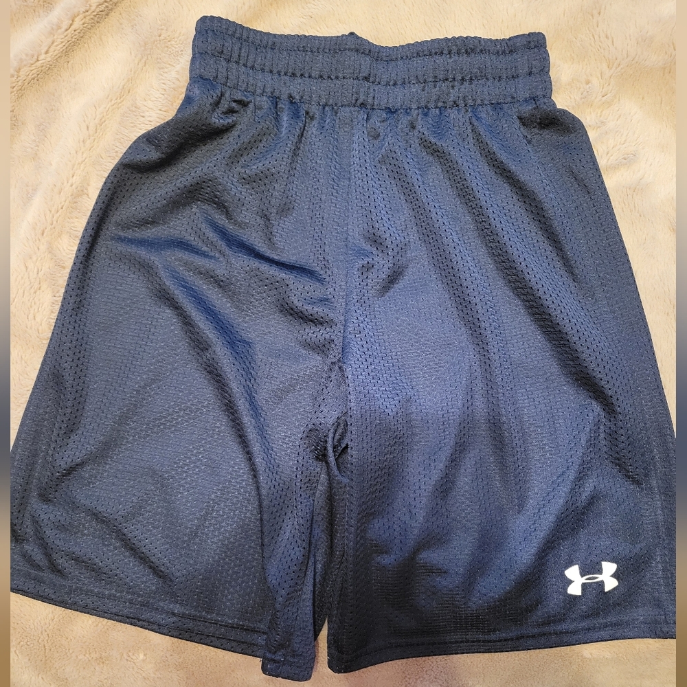 Under Armour Navy Blue Athletic Shorts